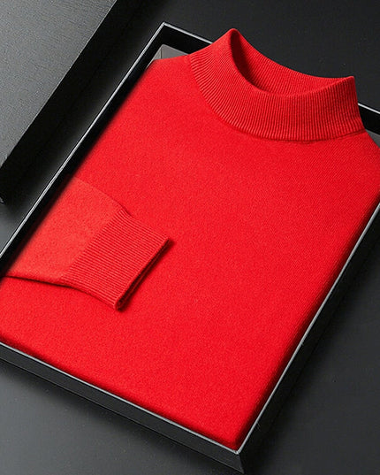 Maxwell | Refined Mock-Neck Sweater
