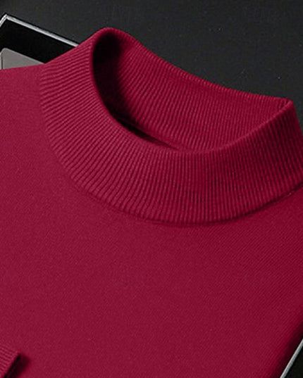 Maxwell | Refined Mock-Neck Sweater