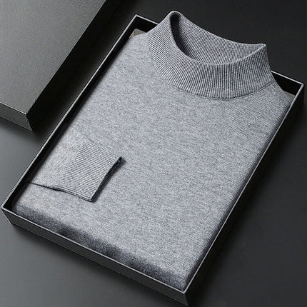 Maxwell | Refined Mock-Neck Sweater