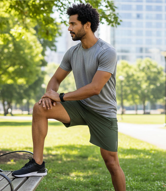 Shorts de course légers d'été pour homme avec cordon de serrage et poches