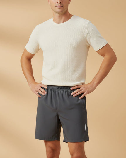Shorts de course légers d'été pour homme avec cordon de serrage et poches