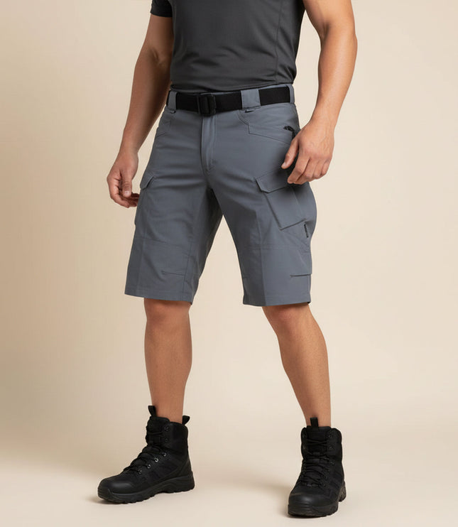 Shorts cargo tactiques légers d'été pour homme, multi-poches
