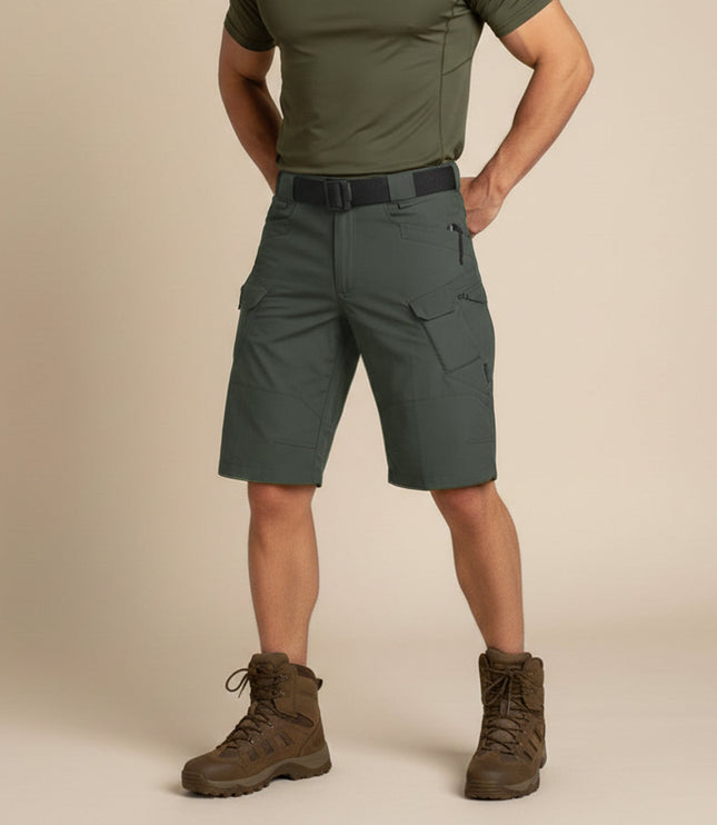 Shorts cargo tactiques légers d'été pour homme, multi-poches