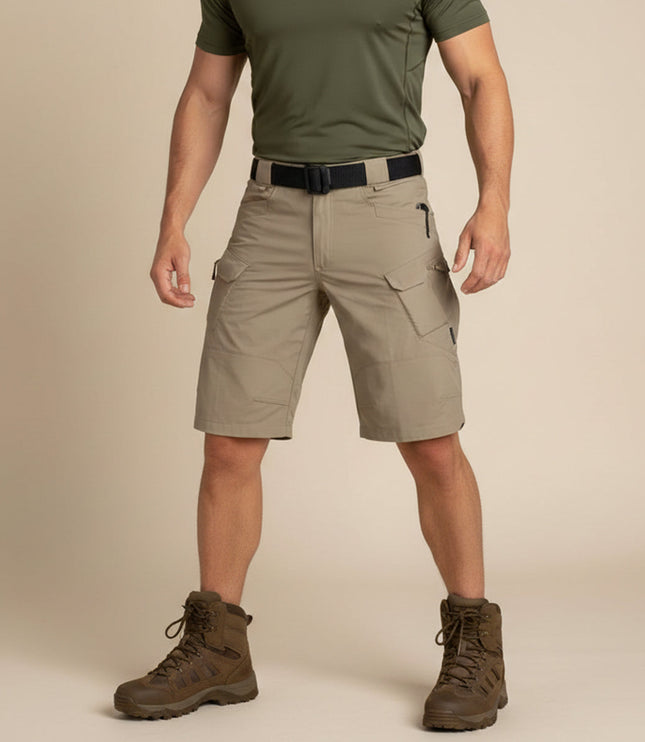 Shorts cargo tactiques légers d'été pour homme, multi-poches