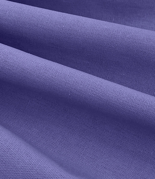 Close-up of lavender suit fabric texture and weave detail