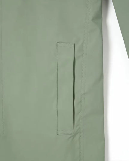 Men's Mid-Thigh Slim Shirt Collar Trench Coat