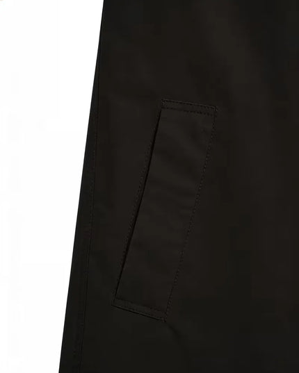 Men's Mid-Thigh Slim Shirt Collar Trench Coat