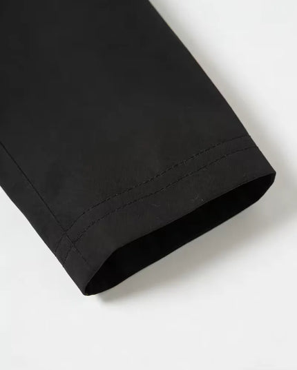 Men's Mid-Thigh Slim Shirt Collar Trench Coat