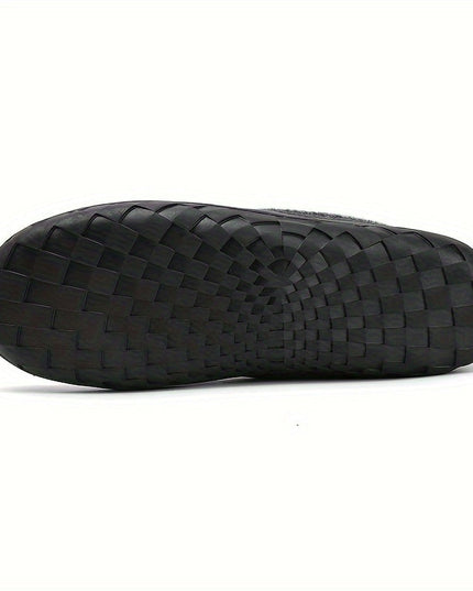 Men's Moccasin Loafer Slippers with Plush Lining