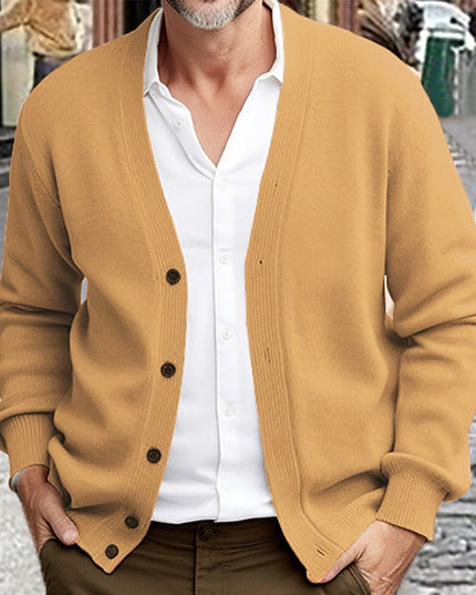 Sinclair | Ribbed V-Neck Cardigan