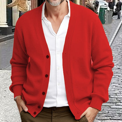 Sinclair | Ribbed V-Neck Cardigan