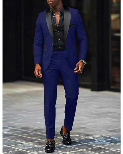 Men's Formal Single Breasted One Button Suit - product image 10