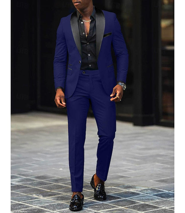 Men's Formal Single Breasted One Button Suit - product image 10