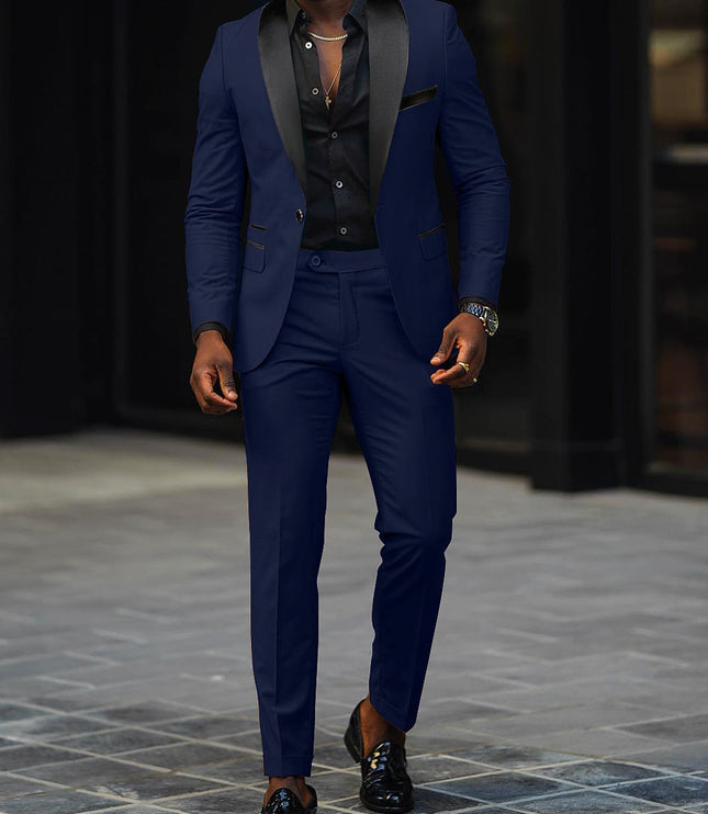 Men's Formal Single Breasted One Button Suit - product image 13