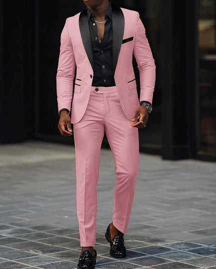 Men's Formal Single Breasted One Button Suit - product image 14