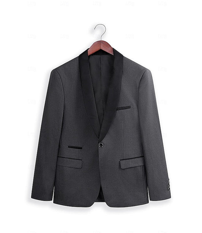 Men's Formal Single Breasted One Button Suit - product image 15