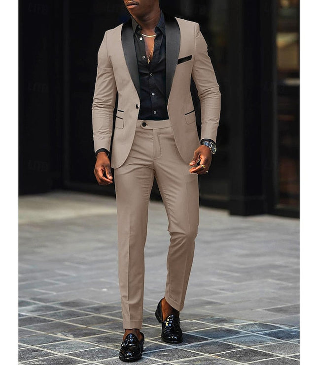 Men's Formal Single Breasted One Button Suit - product image 24