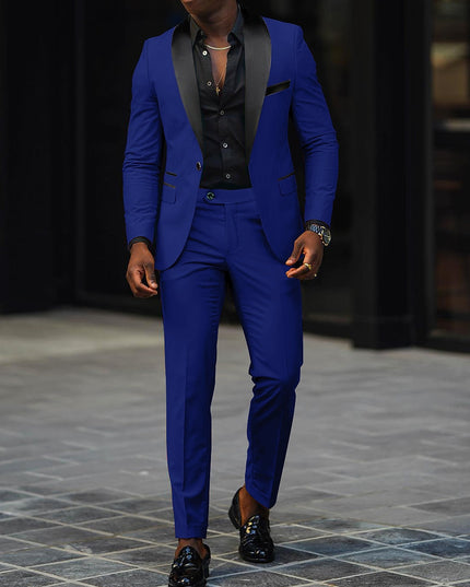 Men's Formal Single Breasted One Button Suit - product image 28