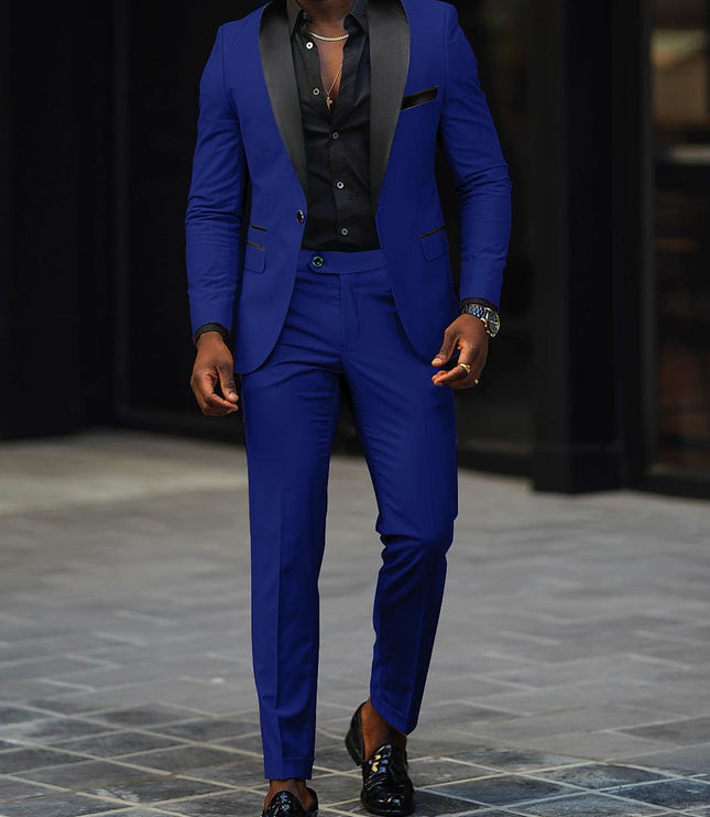 Men's Formal Single Breasted One Button Suit - product image 28