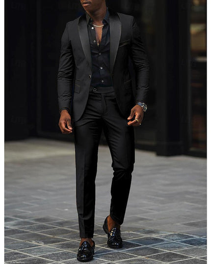 Men's Formal Single Breasted One Button Suit - product image 3