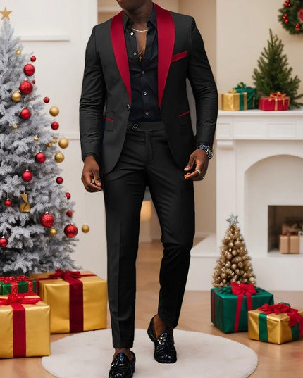 Men's Formal Single Breasted One Button Suit - product image 30