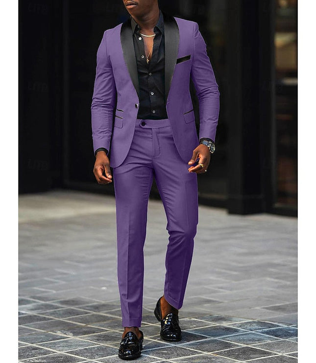 Men's Formal Single Breasted One Button Suit - product image 5