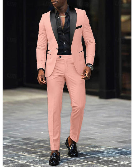 Men's Formal Single Breasted One Button Suit - product image 6