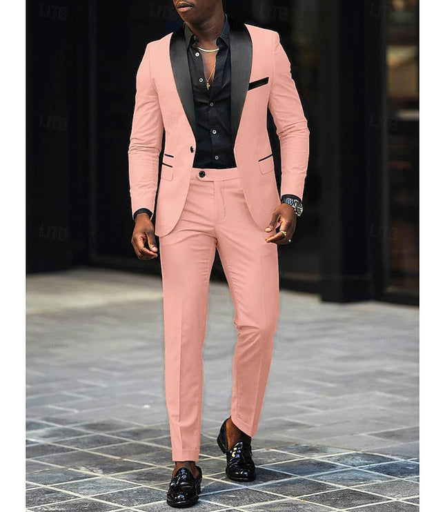 Men's Formal Single Breasted One Button Suit - product image 6