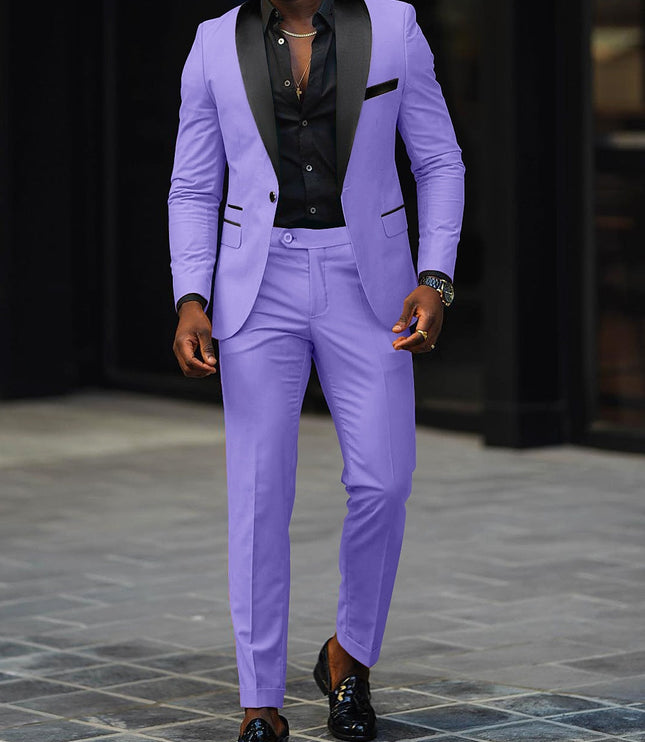 Men's Formal Single Breasted One Button Suit - product image 7