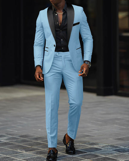 Men's Formal Single Breasted One Button Suit - product image 8
