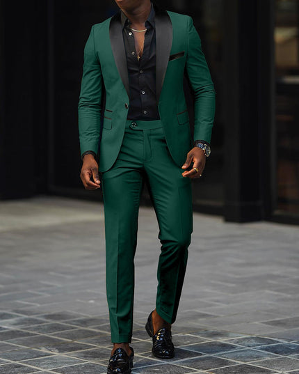 Men's Formal Single Breasted One Button Suit - product image 9