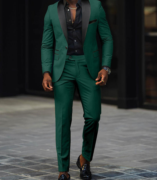 Men's Formal Single Breasted One Button Suit - product image 9