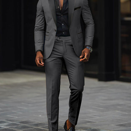 Men's Formal Single Breasted One Button Suit - product image 1