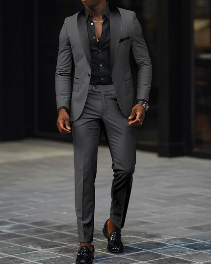 Men's Formal Single Breasted One Button Suit - product image 1