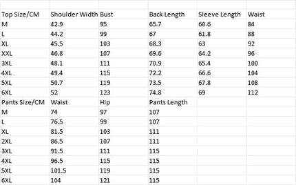 Sky blue formal suit sizing and measurement chart for men