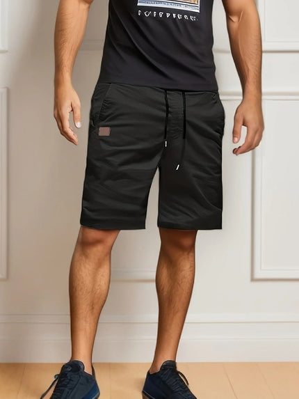 Shorts cargo d'été pour homme, taille élastique, multi-poches, coupe décontractée