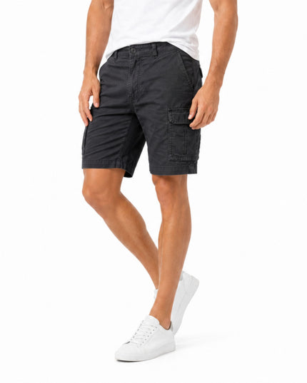 Shorts cargo d'été pour homme, coupe décontractée, multi-poches