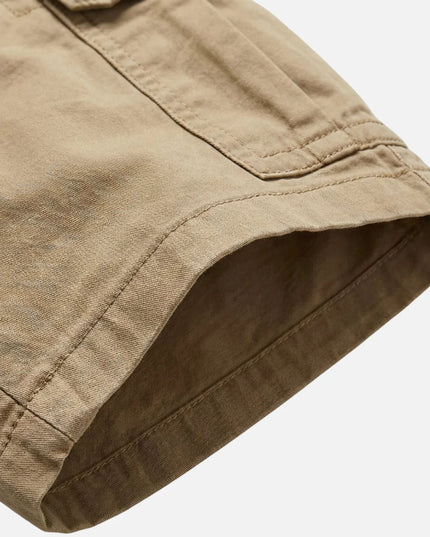 Shorts cargo d'été pour homme, coupe décontractée, multi-poches