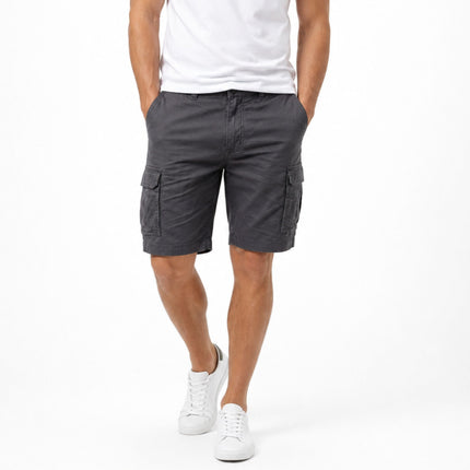 Shorts cargo d'été pour homme, coupe décontractée, multi-poches