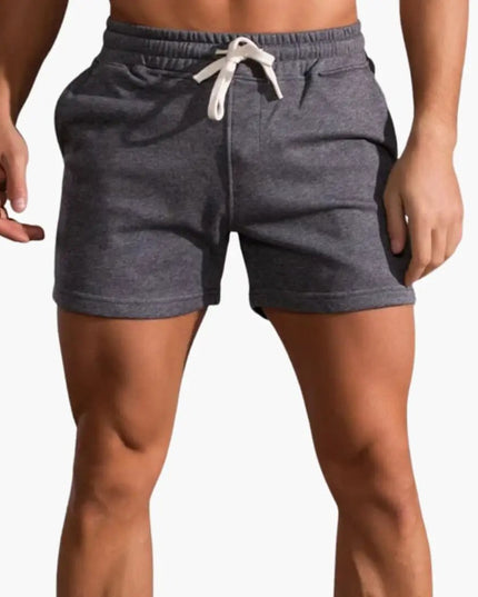 Pantalones cortos casuales con cordón por encima de la rodilla para hombre de verano