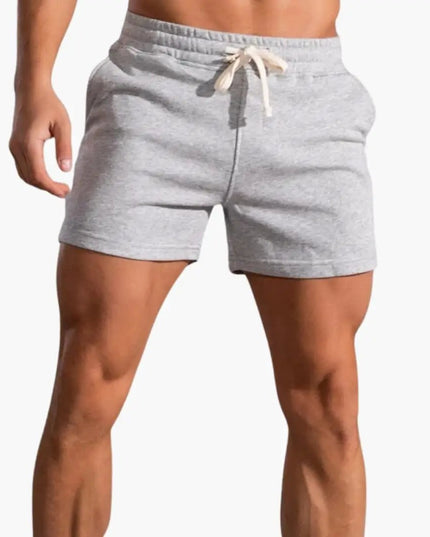Pantalones cortos casuales con cordón por encima de la rodilla para hombre de verano