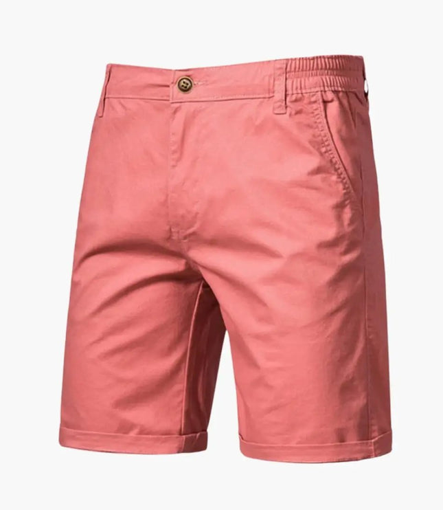 Pantalones cortos casuales hasta la rodilla con bolsillos para hombre de verano