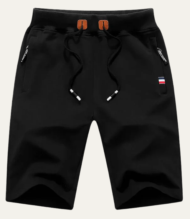 Shorts jogger d'été pour homme avec cordon de serrage et poches