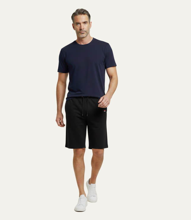 Shorts jogger d'été pour homme avec cordon de serrage et poches