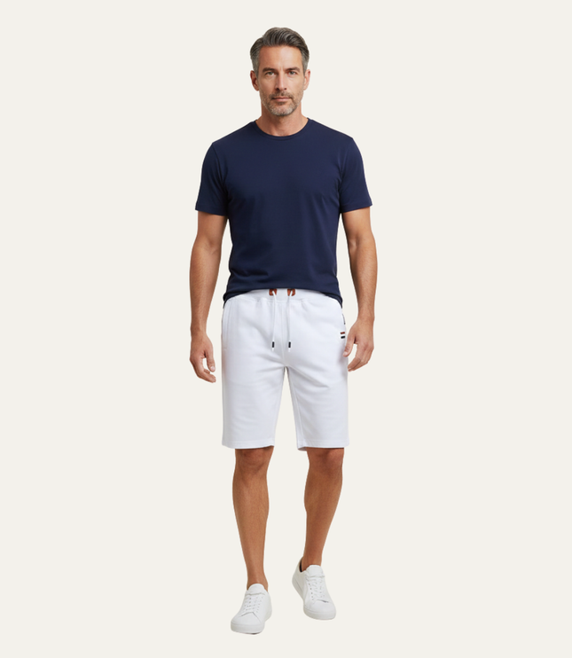 Shorts jogger d'été pour homme avec cordon de serrage et poches