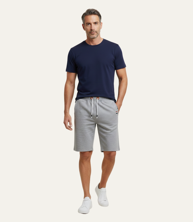 Shorts jogger d'été pour homme avec cordon de serrage et poches