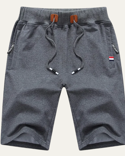 Shorts jogger d'été pour homme avec cordon de serrage et poches