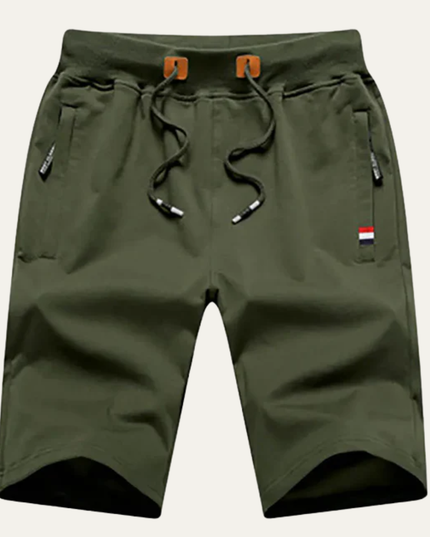 Shorts jogger d'été pour homme avec cordon de serrage et poches