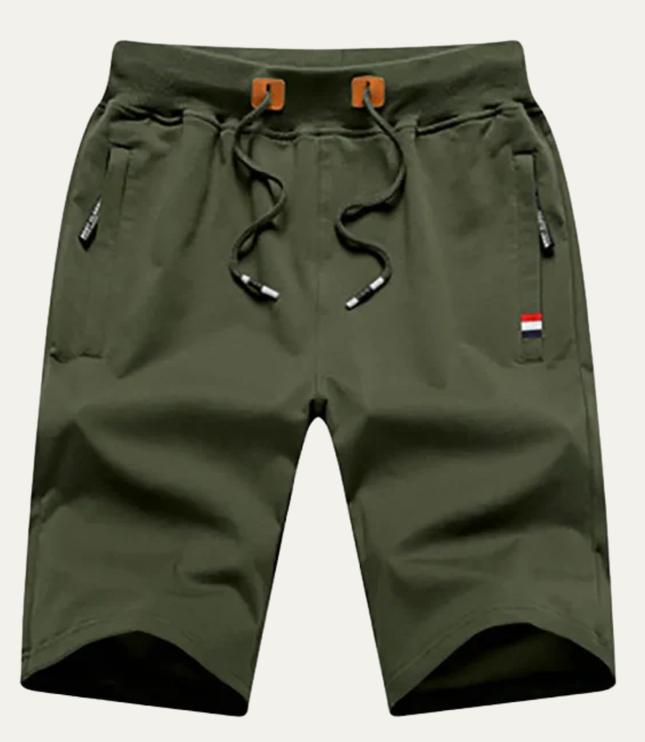 Shorts jogger d'été pour homme avec cordon de serrage et poches