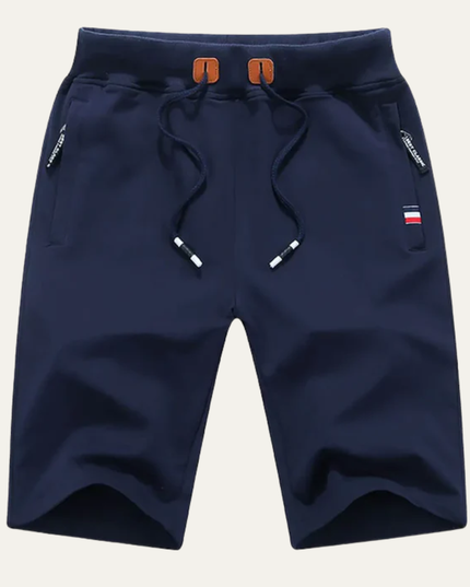 Shorts jogger d'été pour homme avec cordon de serrage et poches